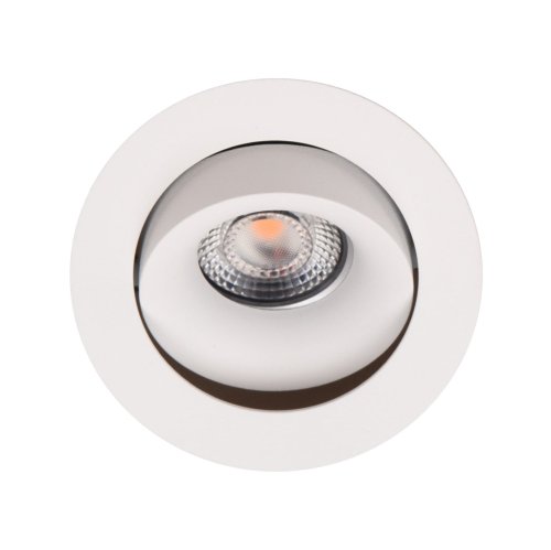 Maxlight Bellatrix H0117 Oprawa Wpustowa Bellatrix Tilted Biała - Bez Modułu Świetlnego Led H0112