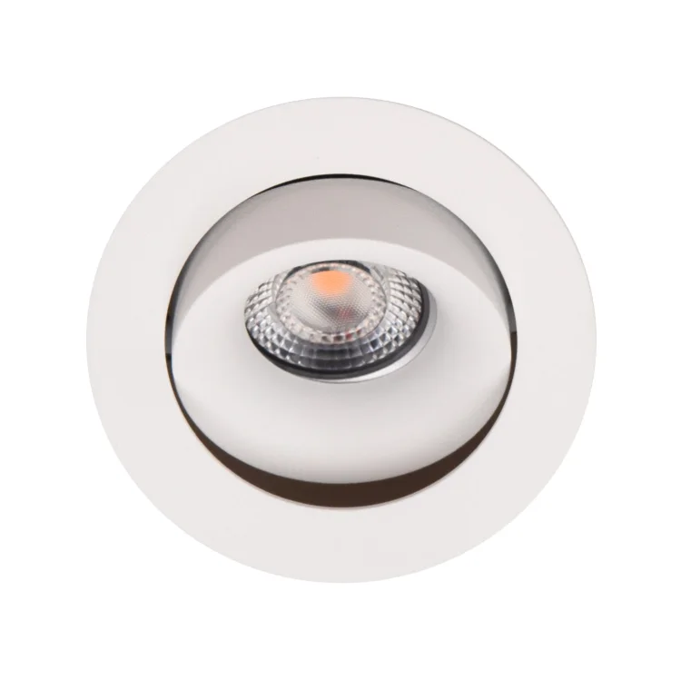 Maxlight Bellatrix H0117 Oprawa Wpustowa Bellatrix Tilted Biała - Bez Modułu Świetlnego Led H0112