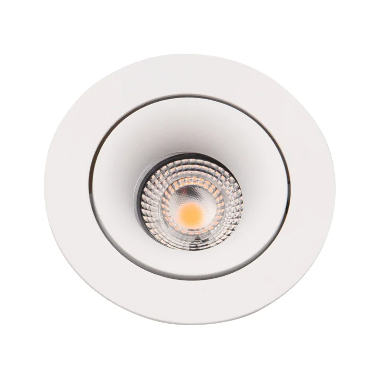 Maxlight Bellatrix H0117 Oprawa Wpustowa Bellatrix Tilted Biała - Bez Modułu Świetlnego Led H0112
