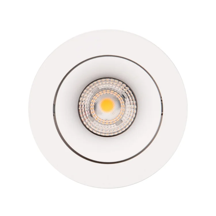 Maxlight Bellatrix H0117 Oprawa Wpustowa Bellatrix Tilted Biała - Bez Modułu Świetlnego Led H0112