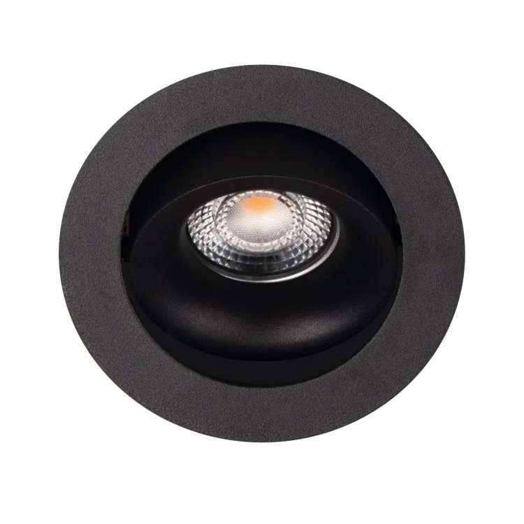 Maxlight Bellatrix H0118 Oprawa Wpustowa Bellatrix Tilted Czarna - Bez Modułu Świetlnego Led H0112