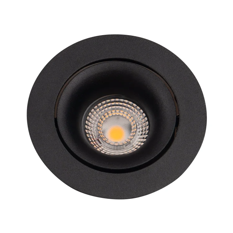 Maxlight Bellatrix H0118 Oprawa Wpustowa Bellatrix Tilted Czarna - Bez Modułu Świetlnego Led H0112