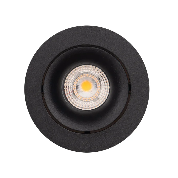 Maxlight Bellatrix H0118 Oprawa Wpustowa Bellatrix Tilted Czarna - Bez Modułu Świetlnego Led H0112
