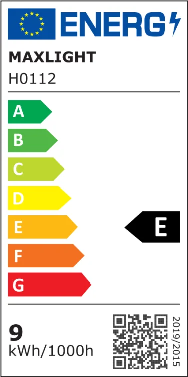 Maxlight Bellatrix H0112 Moduł Świetlny Led Module - Ściemnialny Do Opraw Wpustowych Bellatrix karta energetyczna