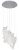 Maxlight Silk P0371D Lampa Wisząca