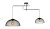 Maxlight Concept P0455 Lampa Wisząca Czarna
