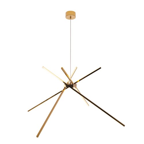 Maxlight Spider P0457 Lampa Wisząca Złota