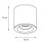 Maxlight Form C0216 Lampa Sufitowa Czarna Ip65  rys techniczny