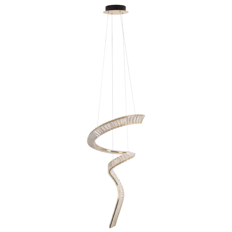 Maxlight Charme P0477 Lampa Wisząca Złota