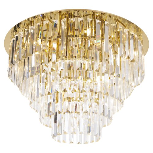 Maxlight Monaco C0224 Plafon Złoty Ø 80 cm