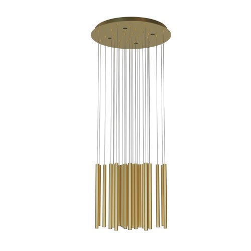 Maxlight Organic P0476D Lampa Wisząca Złota Ściemnialna