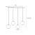 Maxlight Nobile IV P0480 Lampa Wisząca rys techniczny