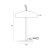Maxlight Lampa Biurkowa Nord T0049 rys techniczny