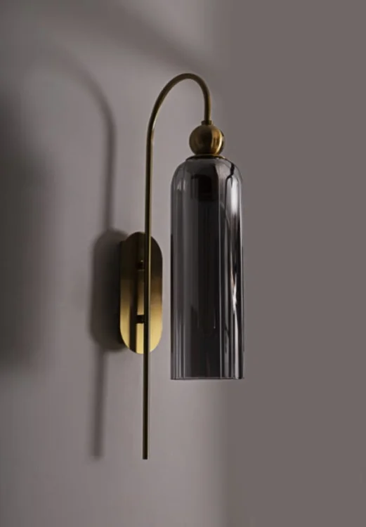Maxlight W0333 Kinkiet Campanila Smoky Glass