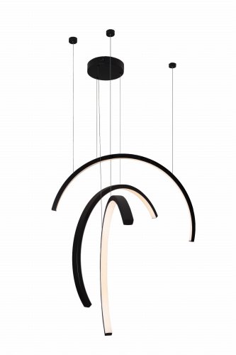 Maxlight P0507 Lampa Wisząca Trio Arc Matt Black