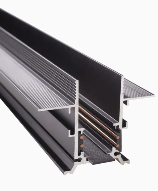 Maxlight Magnetic MT0006 Szyna Magnetyczna Podtynkowa 1m Czarna
