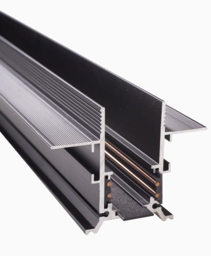 Maxlight Magnetic MT0007 Szyna Magnetyczna Podtynkowa 2m Czarna