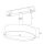 Maxlight Magnetic M0014D Reflektor Magnetyczny System Dali 11,5W 855LM 3000K rys techniczny