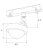 Maxlight Magnetic M0018D Reflektor Magnetyczny System Dali 8W 766LM 3000K rys techniczny