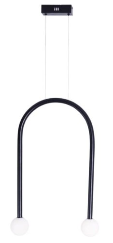 Maxlight P0513 Lampa Wisząca Enigma Czarna