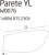 Maxlight Parete W0076 Kinkiet Żółty rys techniczny