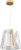 Maxlight Seda P0384 Lampa Wisząca Złota
