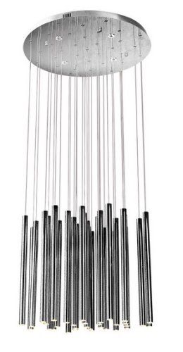 Maxlight Organic Chrom P0175D Lampa Wisząca z Funkcją Ściemniania Światła